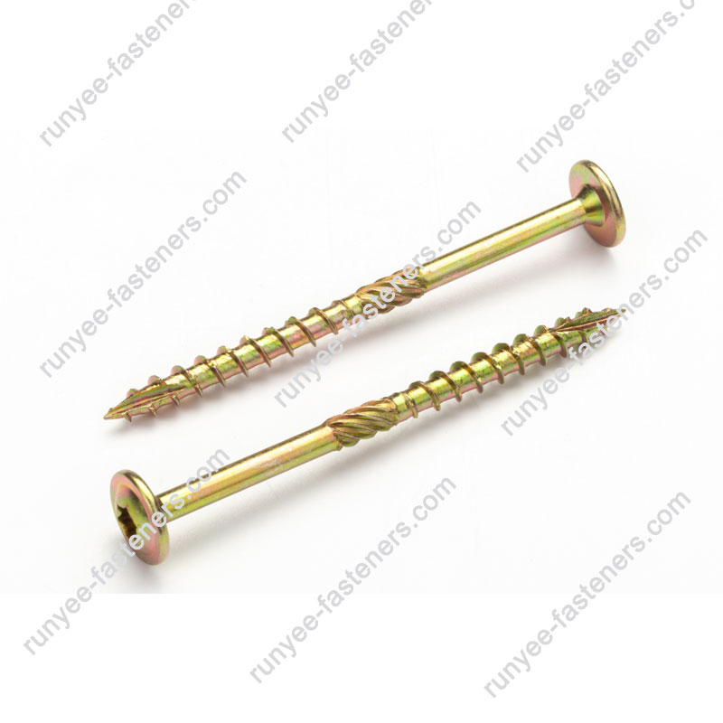Wafer Head Wood Construction Screw T17: Magical Wood Structure Connector!
